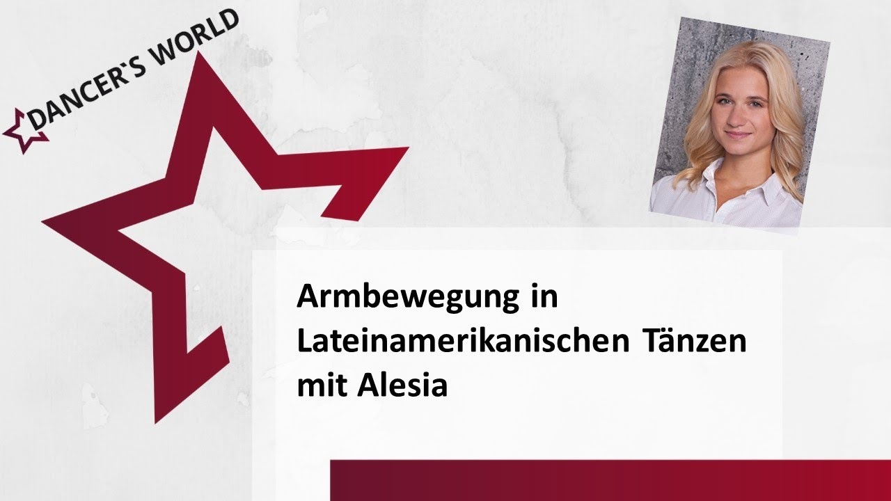 Armbewegung in den Lateinamerikanischen Tänzen (arm movement in latin dancing)