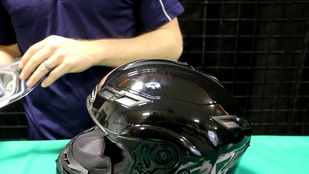 How to Change the Shield on a GMAX GM54S Helmet