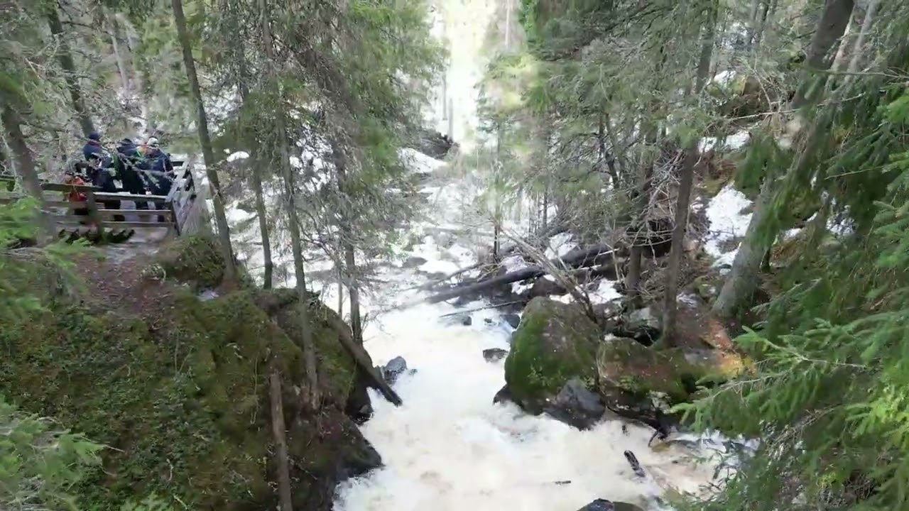 Korkeakoski vettä on runsaasti