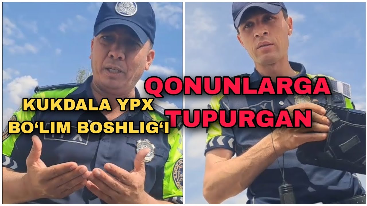 XIZMAT GUVONOMASIZ YPX HODIMI. NOQONUNIY JARIMALAR TUZADIGAN GAYILAR.(KUKDALA TUMANI)