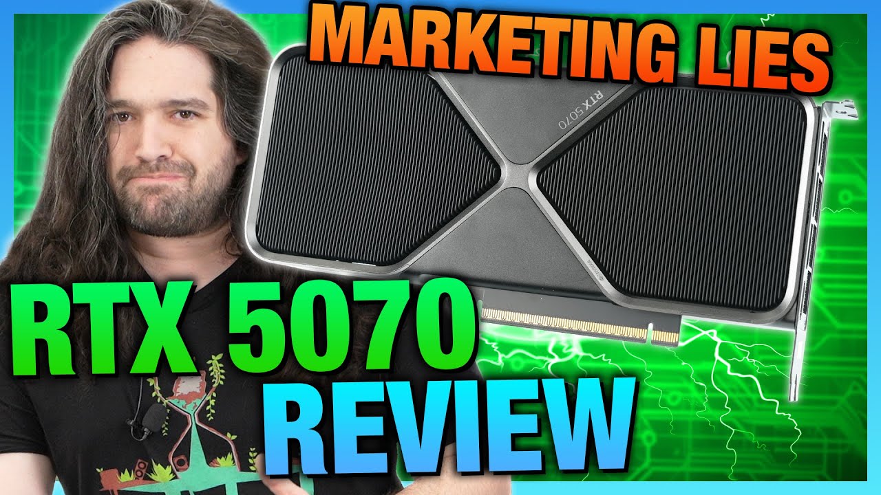 NVIDIA is Selling Lies | RTX 5070 Founders Edition Review & Benchmarks