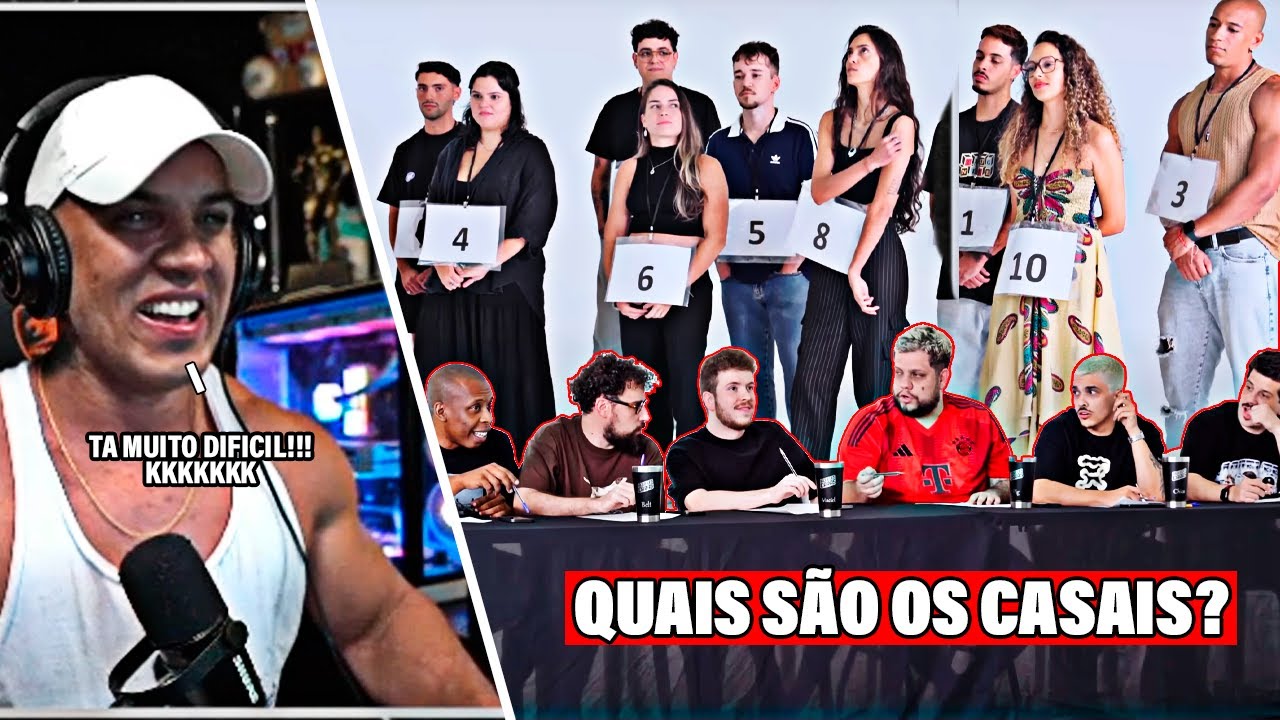 HUDSON AMORIM REAGINDO QUAIS SÃO OS CASAIS? Aqueles Caras