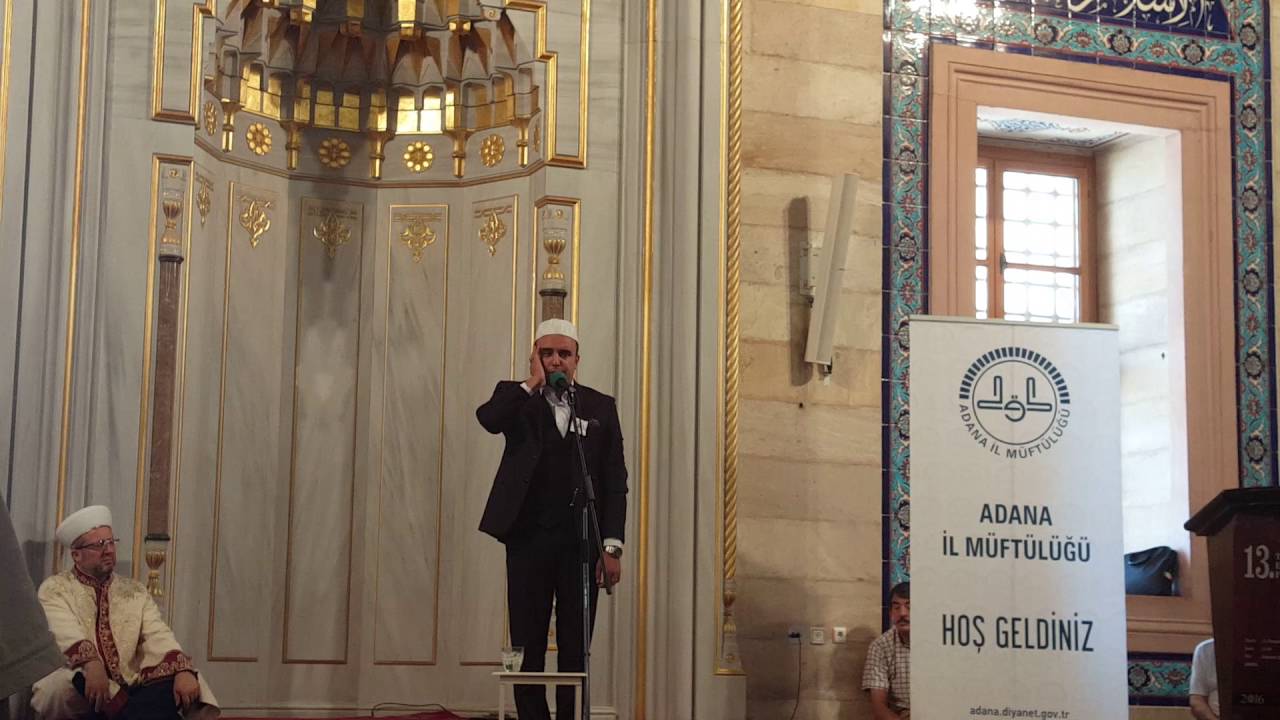 2016 TURKIYE EZANI GUZEL OKUMA YARISMA 1. ALI AKKAN