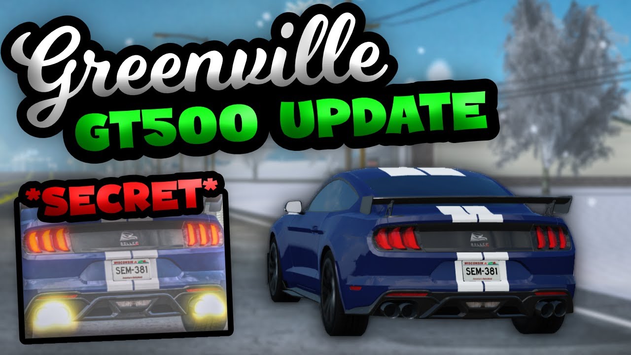 The SECRET GT500 Update No One Knows About! | ROBLOX - Greenville Wisconsin