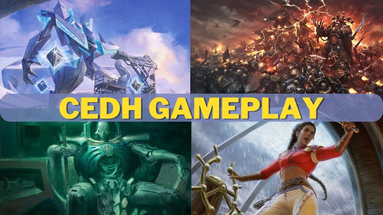 Abaddon vs Trazyn vs Shorikai vs Sisay cEDH Gameplay