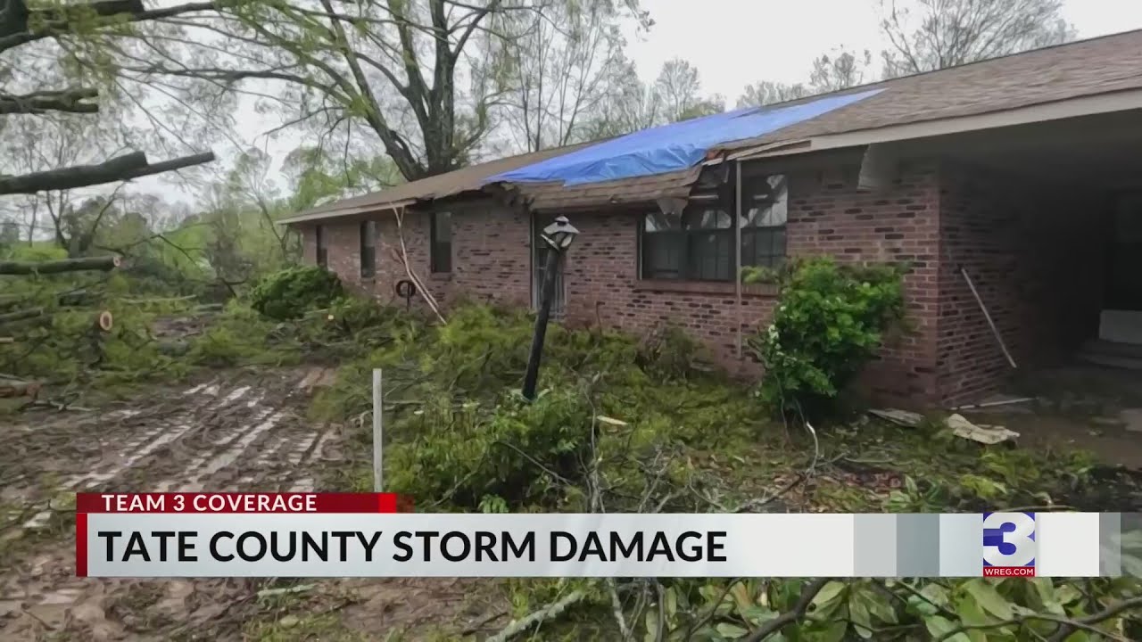 Tate County recovering from severe weather
