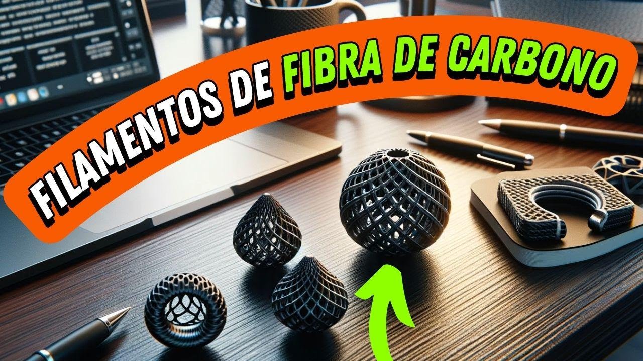Usos Increíbles de Filamentos de Impresora 3D de Fibra de Carbono!