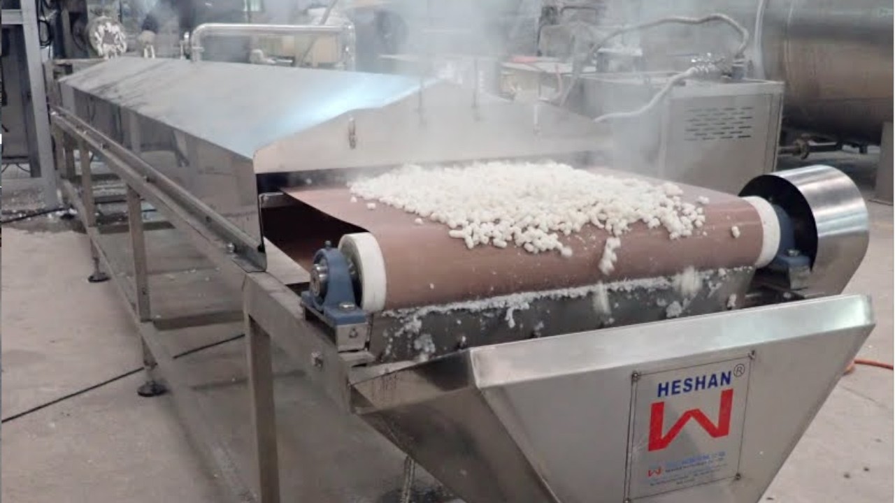 🍜 Dry Rice Vermicelli Machine,  Rice Noodle Machine, Rice Spaghetti Stick Noodle Production Line
