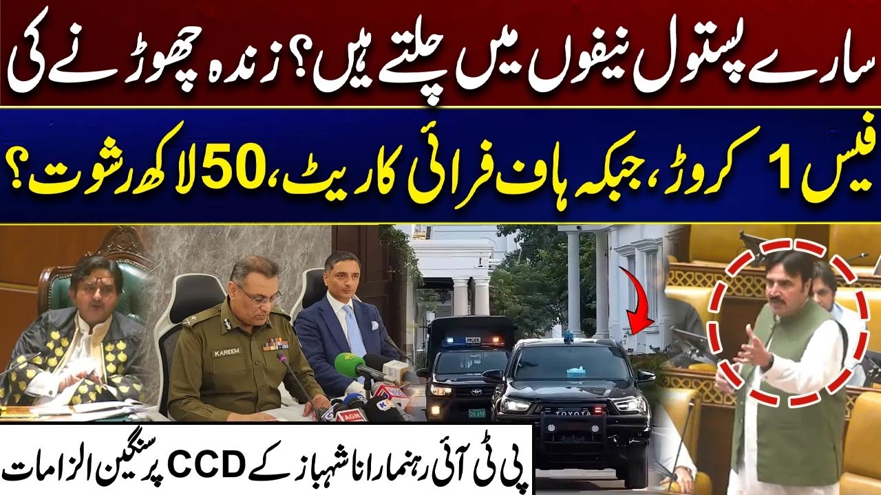 PTI Leader Rana Shahbaz Makes Shocking Allegations Against CCD | City 41