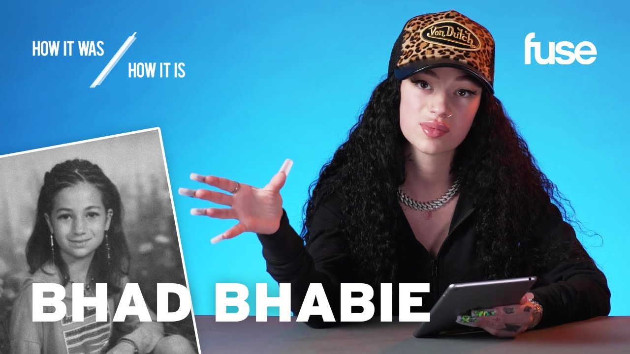 Bhad Bhabie рассказывает о своём стиле, доме, машинах и музыке | Как это было vs. Как это стало |...