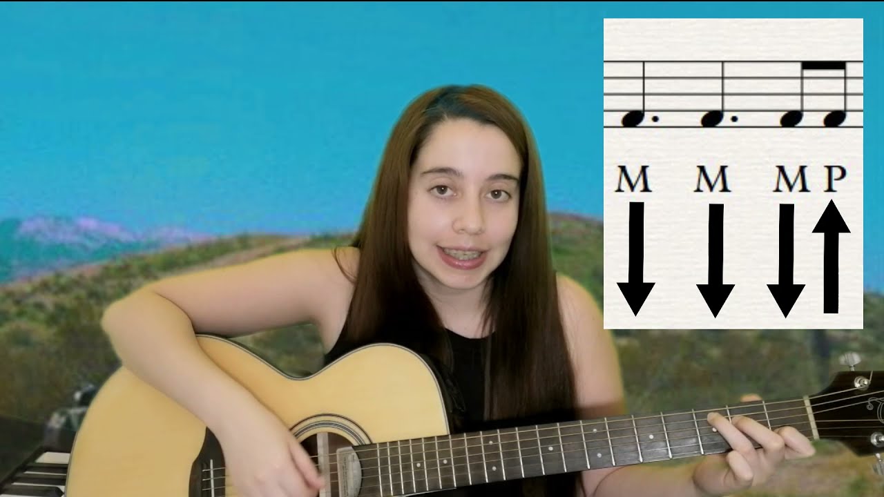 Tutorial para guitarra y ukelele - Rasgueo Bellyache