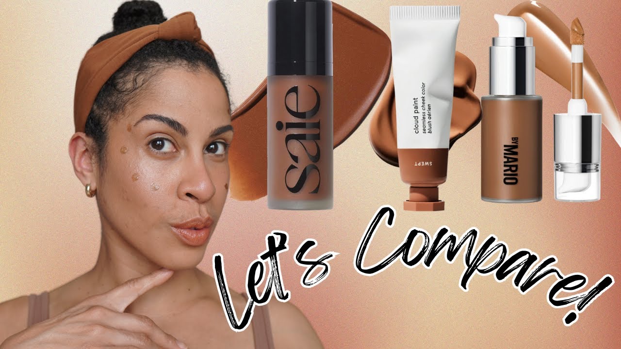 NEW Liquid Bronzer Purchases! - Makeup By Mario, Saie, + Glossier!