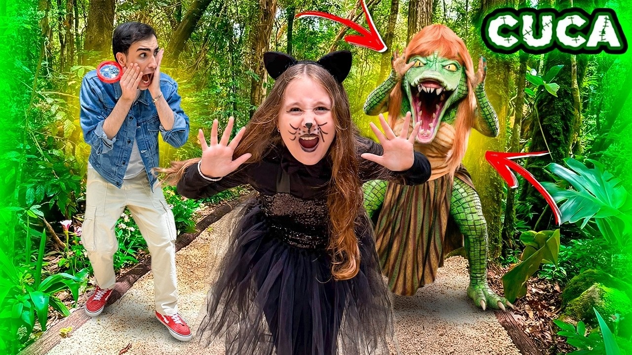 A BRUXA CUCA NOS ATACOU NA FLORESTA PROIBIDA E QUER A EMÍLIA QUE GANHOU VIDA !!! *A Cuca vai pegar