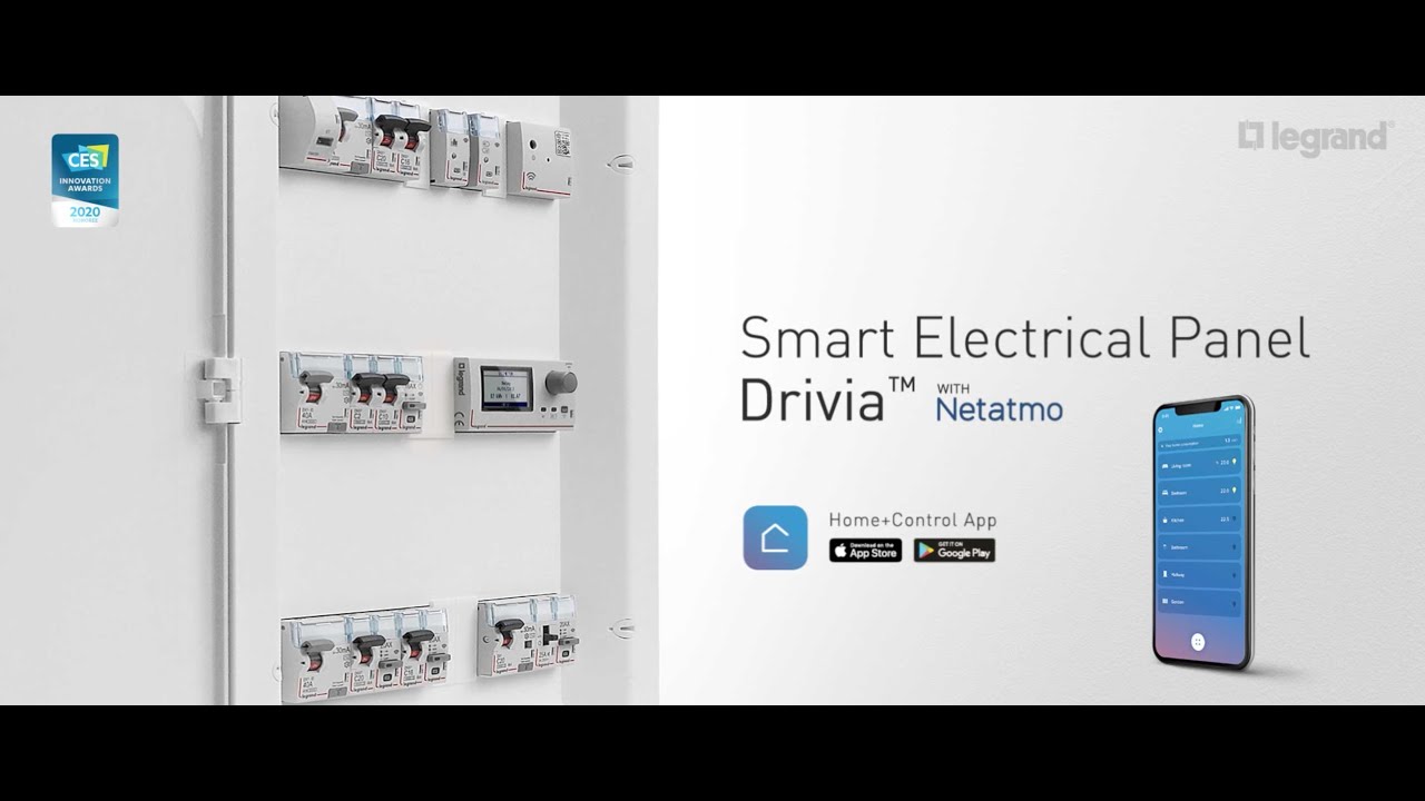 Smart Electrical Panel Drivia with Netatmo : take full control of your home