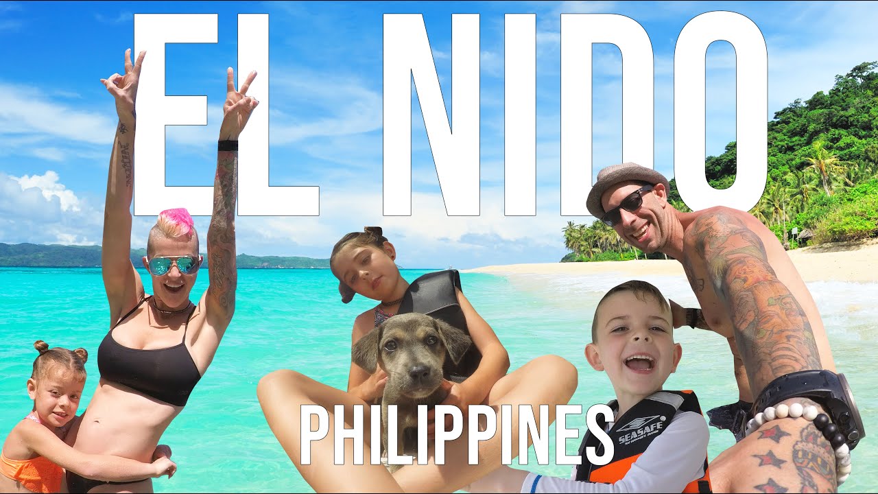 BEST ISLAND HOPPING BOAT TOUR | El Nido, Philippines - Family Travel Vlog
