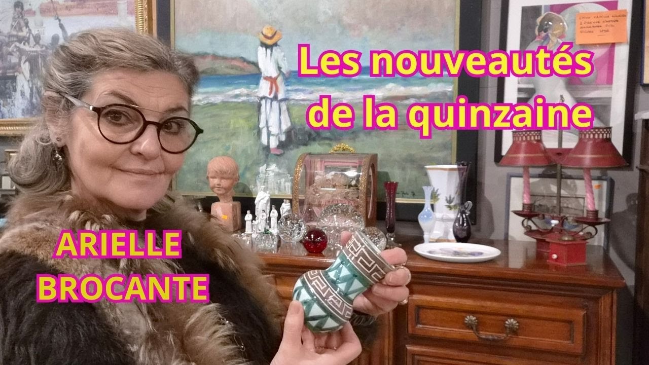 Encore des pépites à la Brocante ! Allons voir #frenchantiques #vintage #video  #recyling