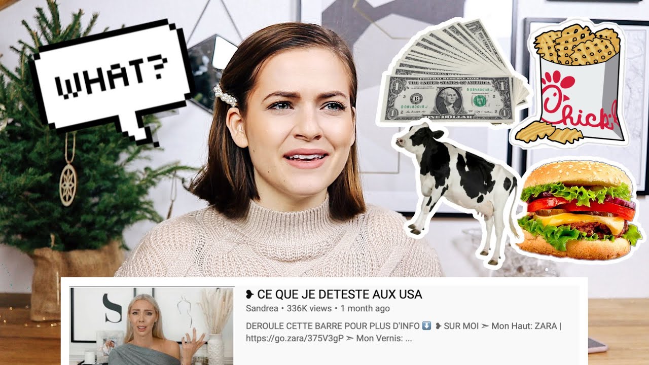 Ce que déteste Sandrea aux USA 🇺🇸 | La réaction d'une américaine