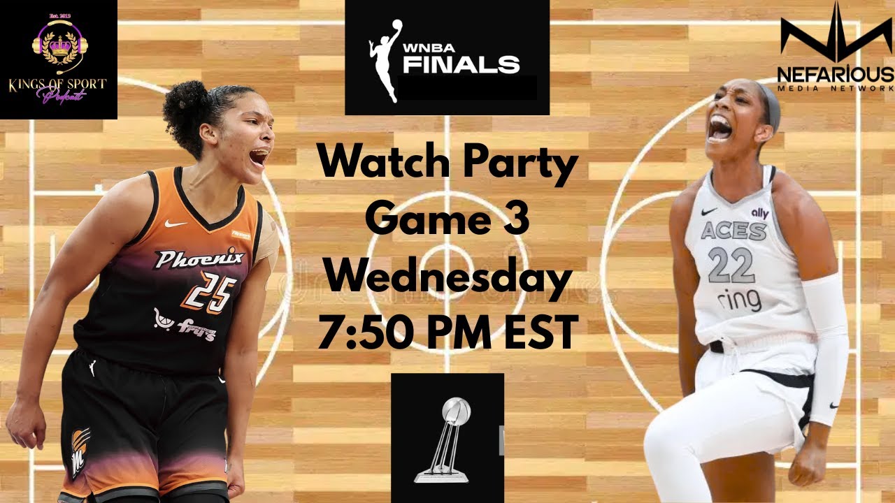 2025 WNBA Finals Watch Party - Game 3
