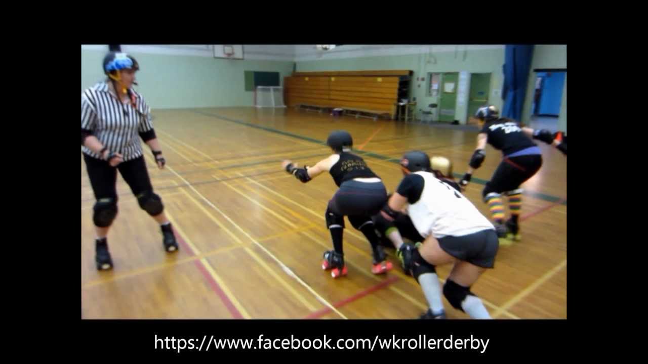 Roller Derby Hand Signals and Penalties by Reffer Madness and WKRD