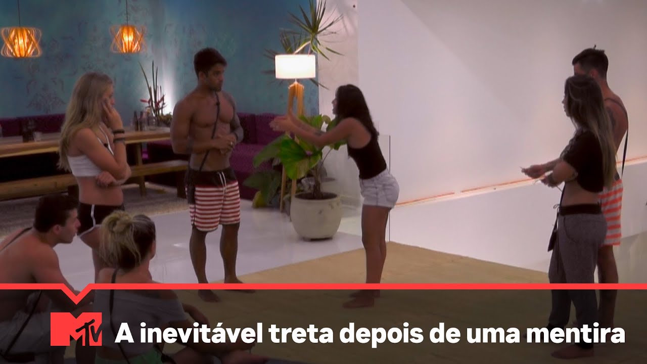 André e Anna brigam na frente de todos por uma mentira | De Férias Com O Ex Brasil T1