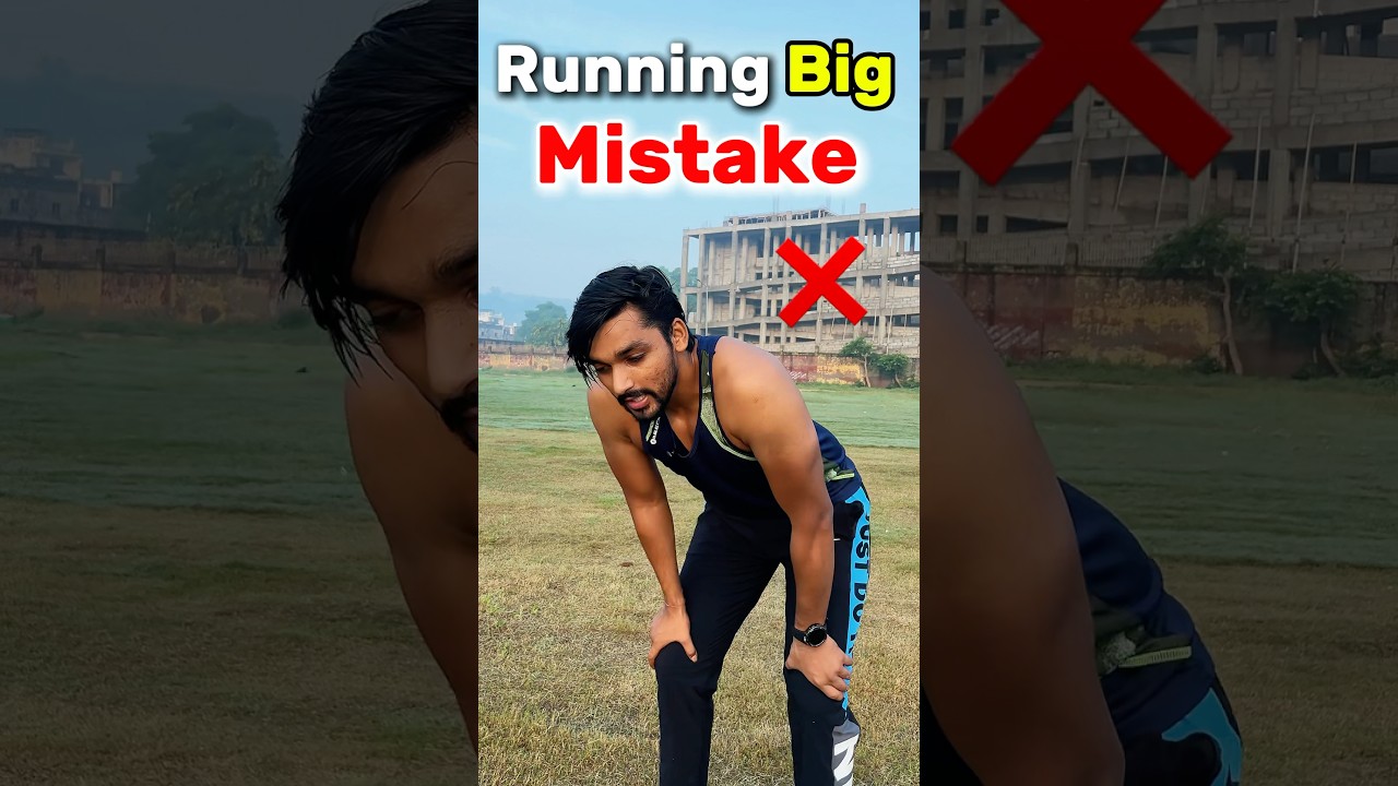 Running big mistake ❌ @SportsBasti #running #motivation #army