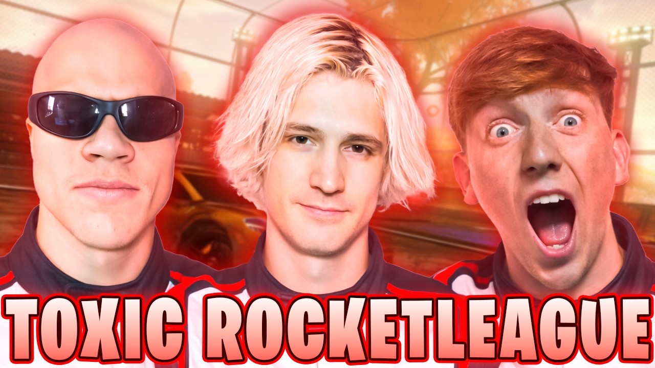 Rocket League w/ XQC & Jynxzi Is TOXIC!