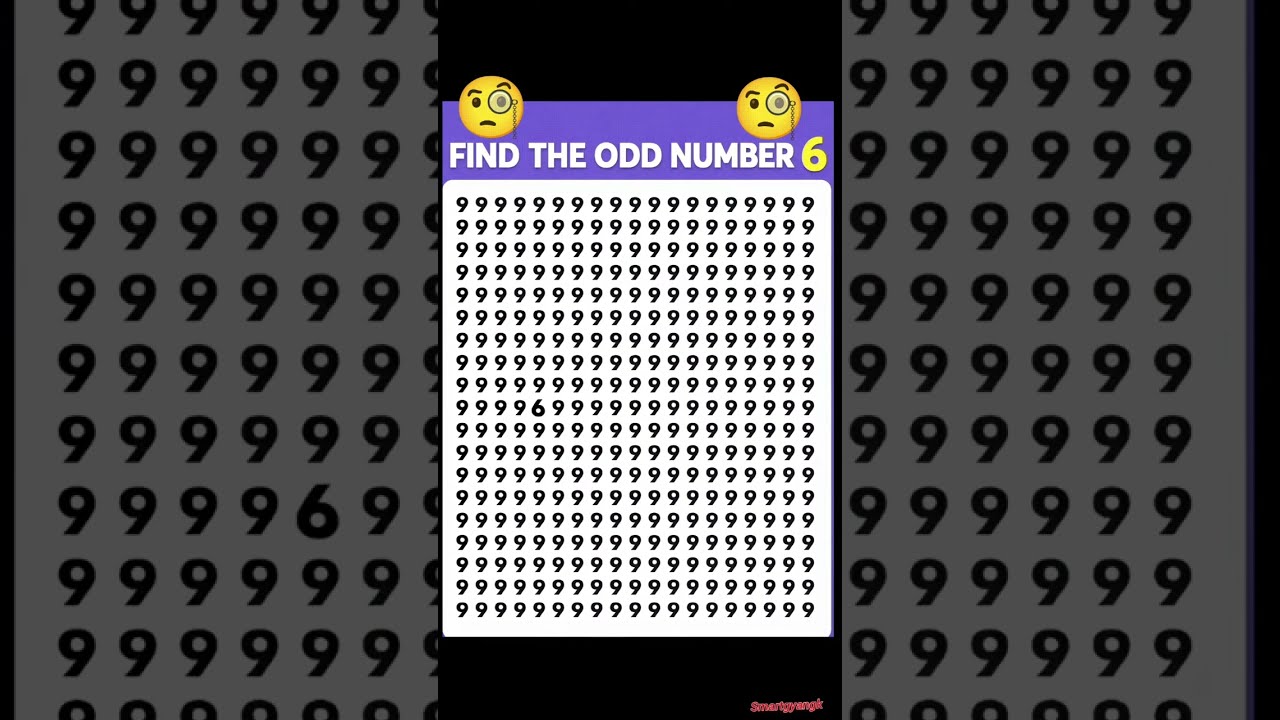 find the odd number! #live #short #trending