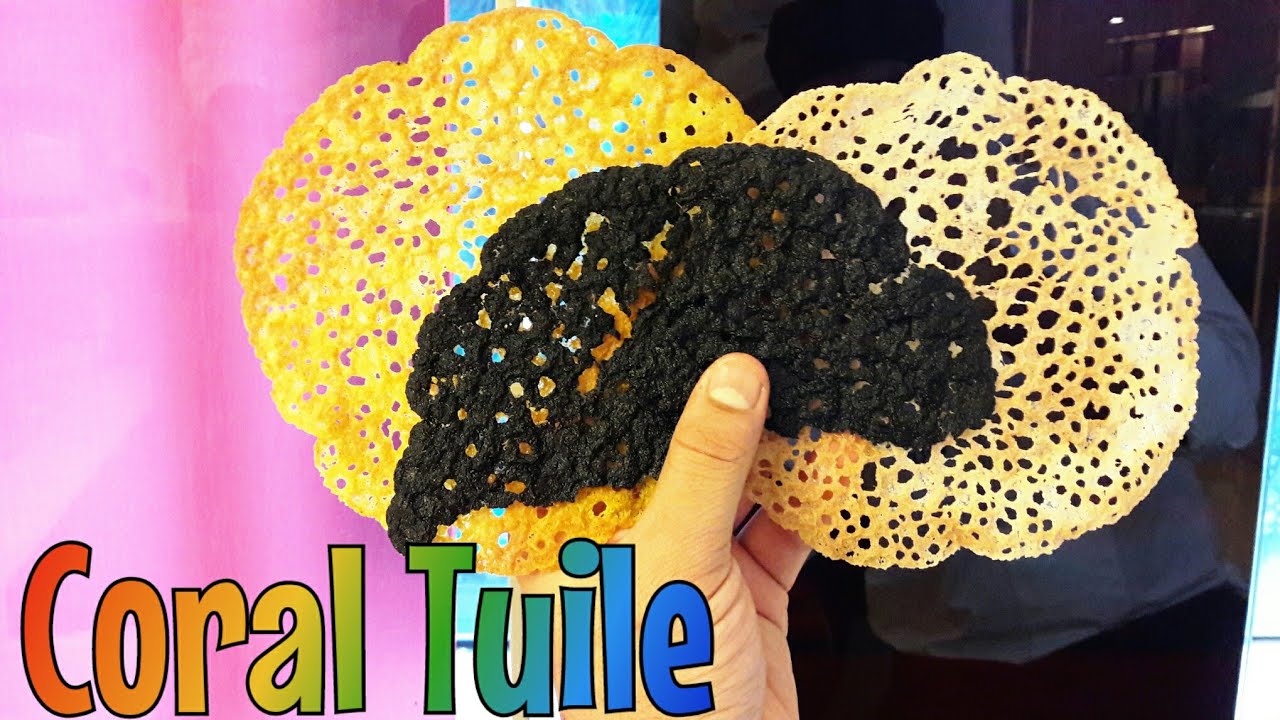 Garnish : How to make perfect Coral Tuile | by Monika Talwar