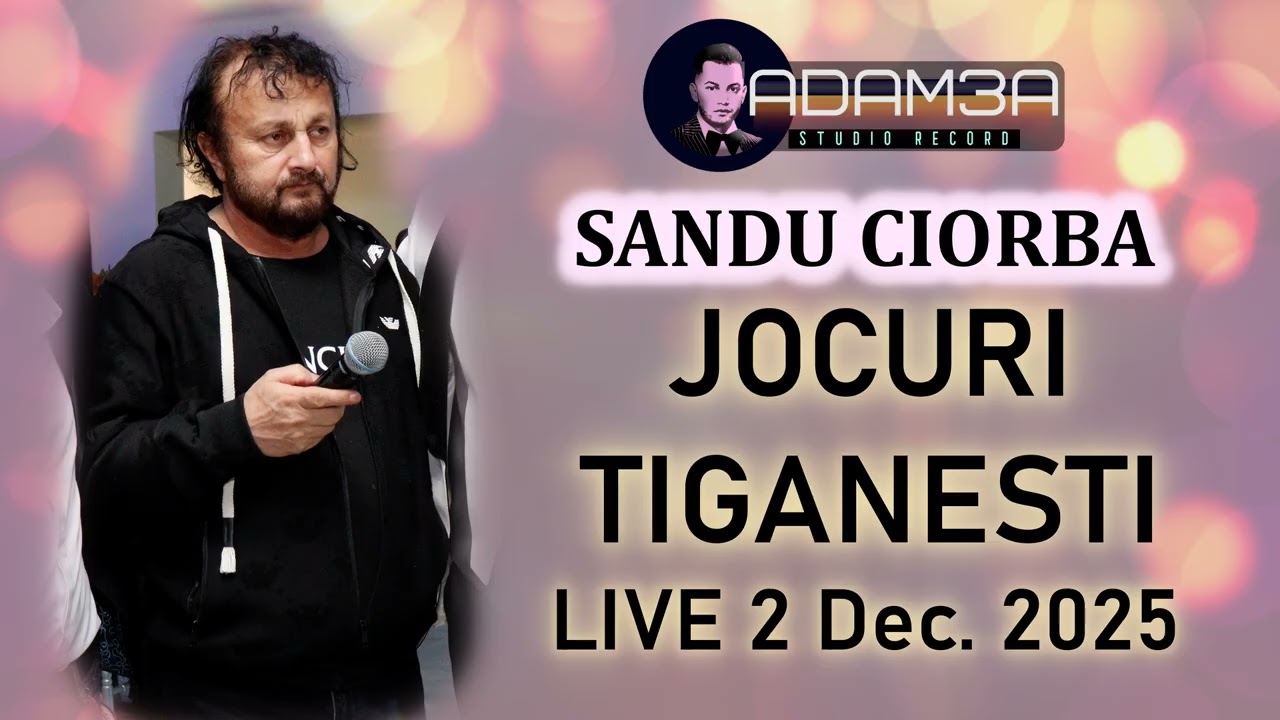 Sandu Ciorba - Jocuri Tiganesti ARDEAL LIVE ( 2 Decembrie 2025 )