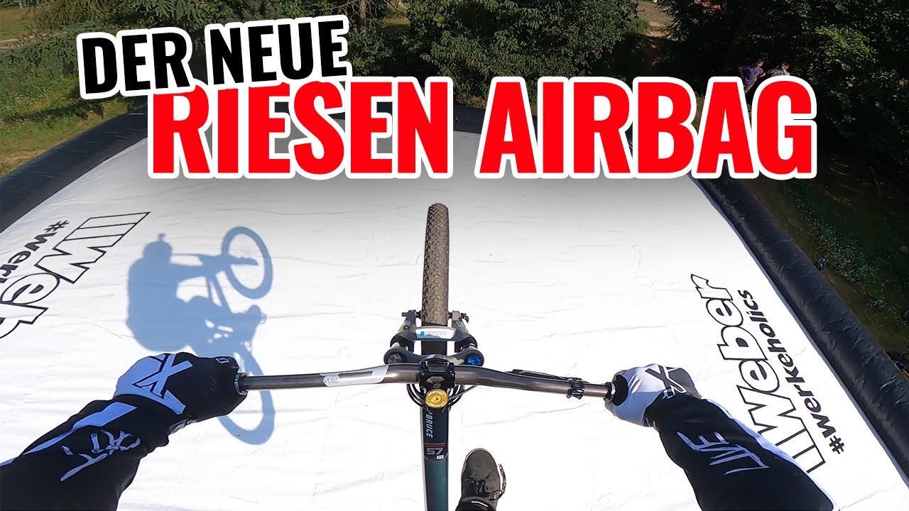 MTB AIRBAG SESSION mit Marc Diekmann, Erik Fedko, Lennox Zimmermann & Co. - Mountainbike und BMX
