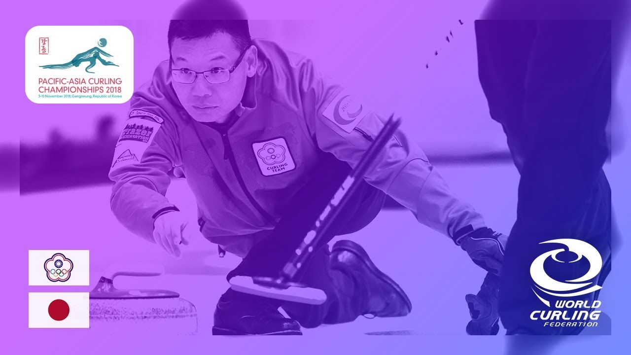 Chinese Taipei v Japan - Men - Round Robin - Pacific-Asia Curling Championships 2018
