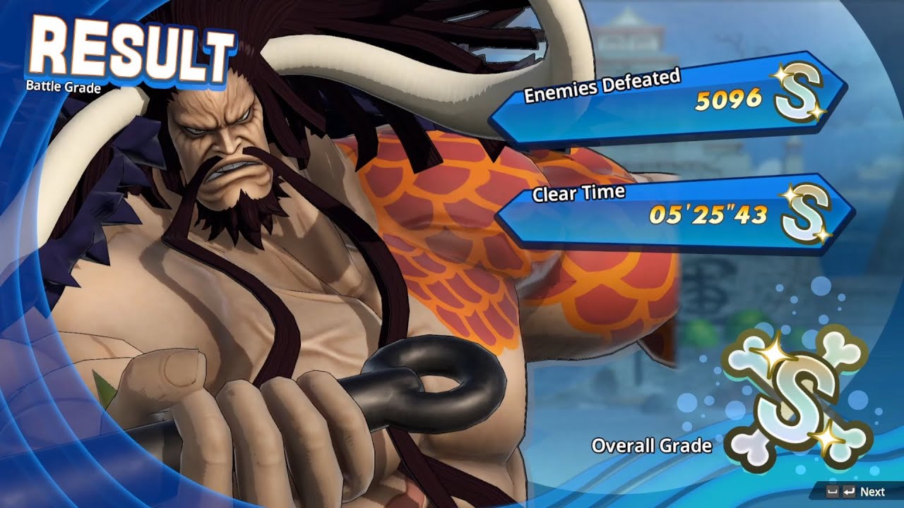 One Piece: True Pirate Warriors 4 - Dragon Kaido (S Rank) 05'25
