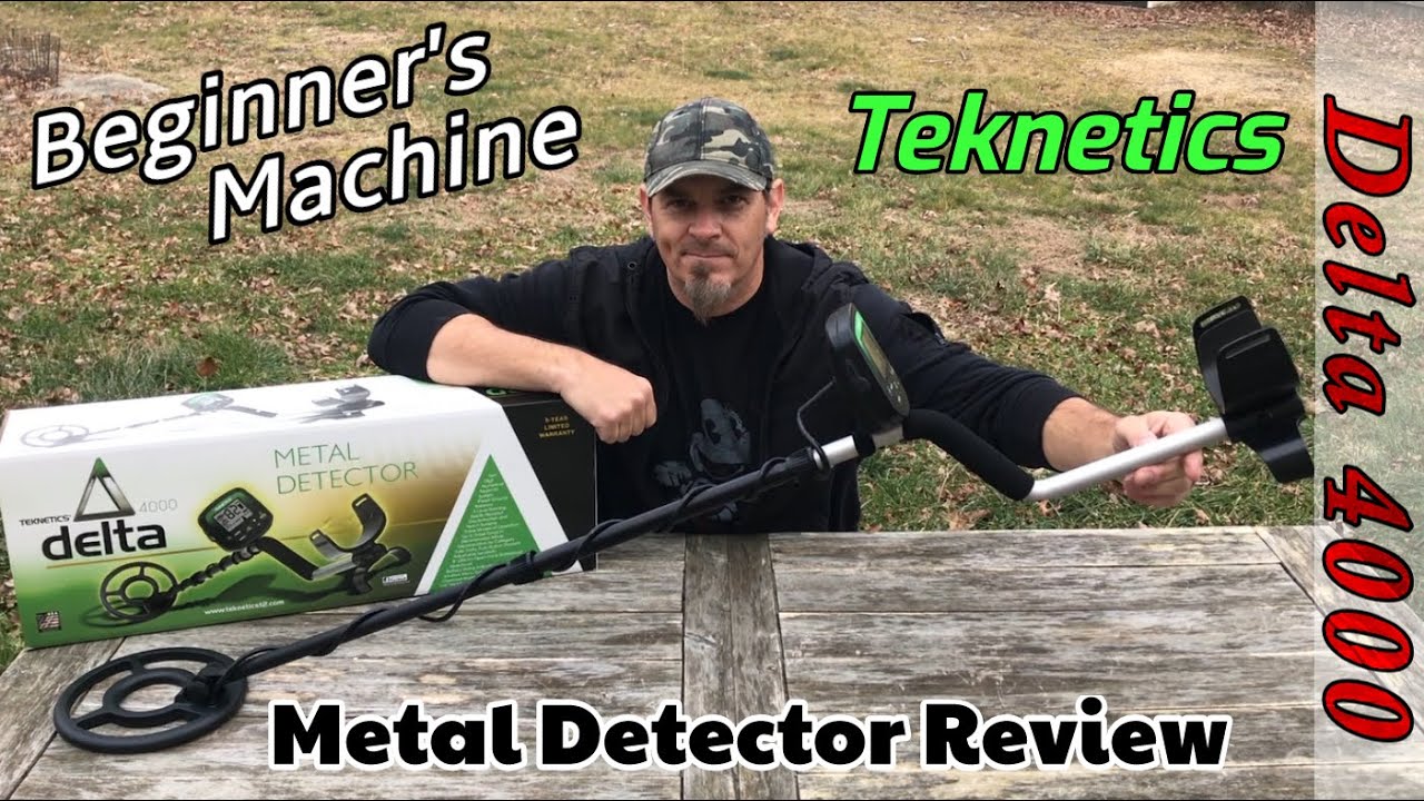 Teknetics Delta 4000 Metal Detector Review - Beginner Machine Guide for Metal Detecting