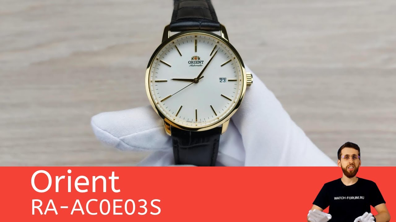 Золотой минимализм / Orient RA-AC0E03S