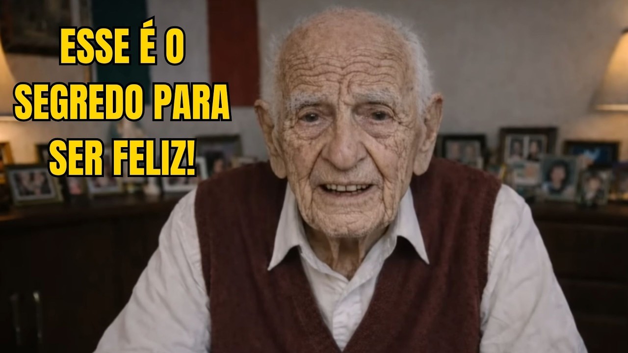 TENHO 106 ANOS, E ESSE É O SEGREDO DA FELICIDADE!