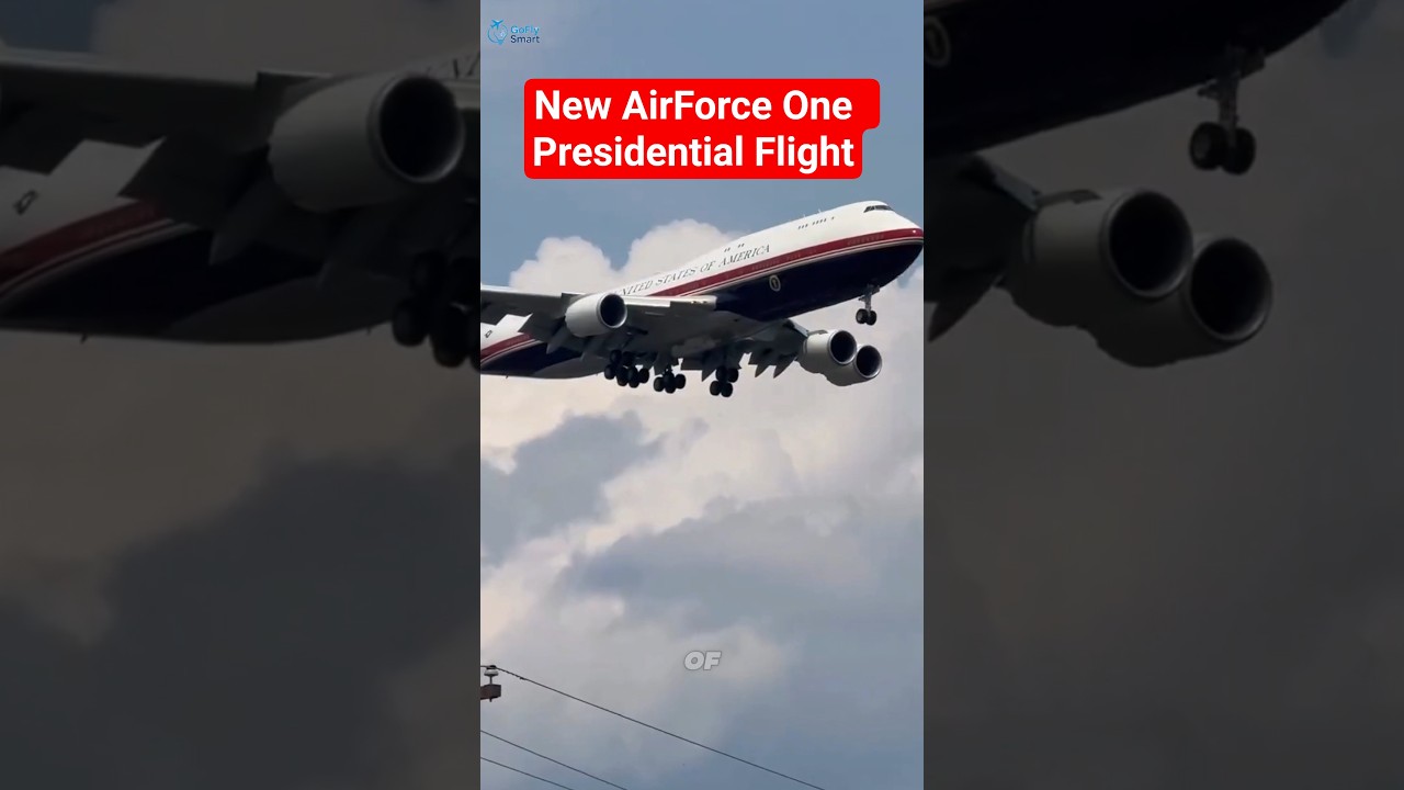 Первый полет нового Air Force One. #shorts