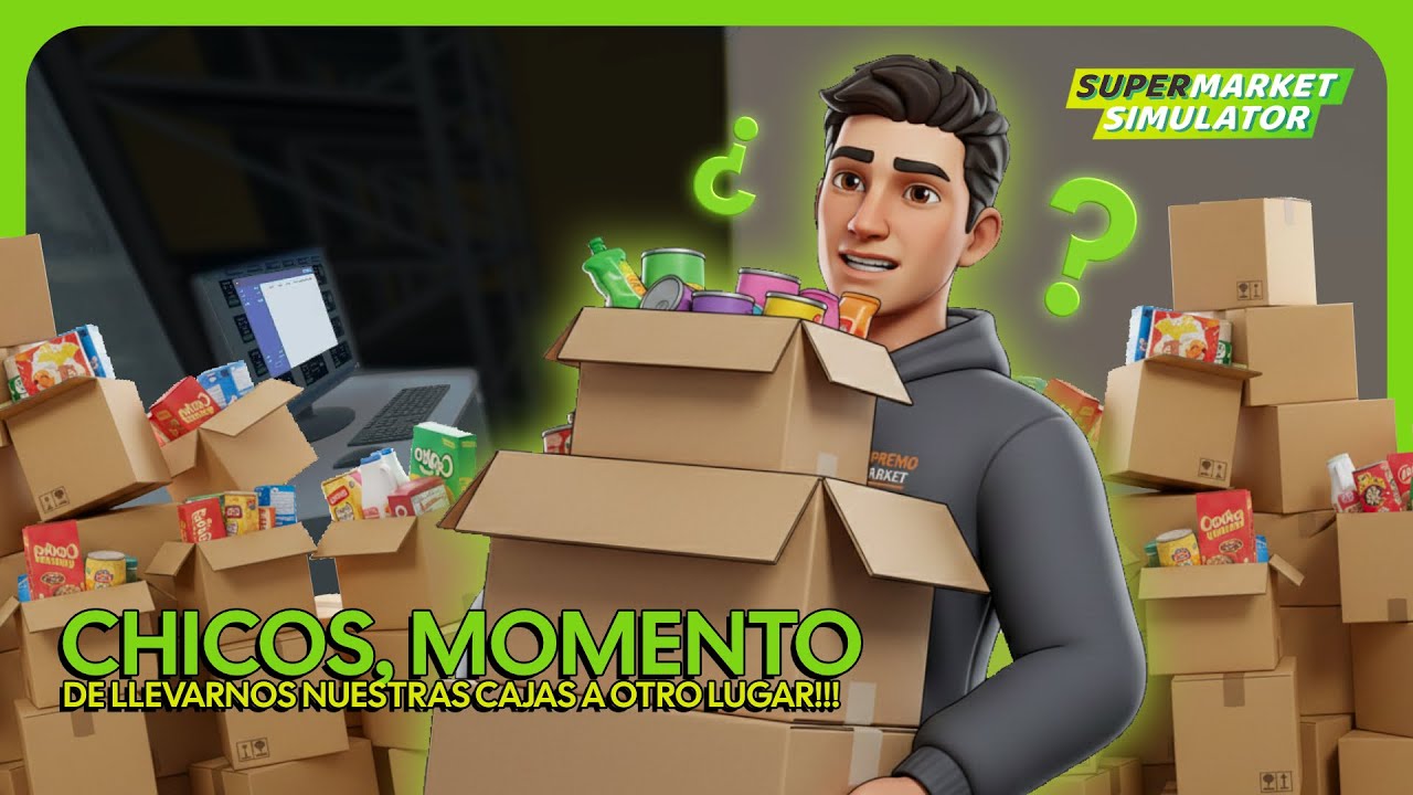 CHICOS, ES HORA DE LLEVARNOS NUESTRAS COSAS DE ACA!! 😭 | SUPERMARKET SIMULATOR (16) Sintax07YT