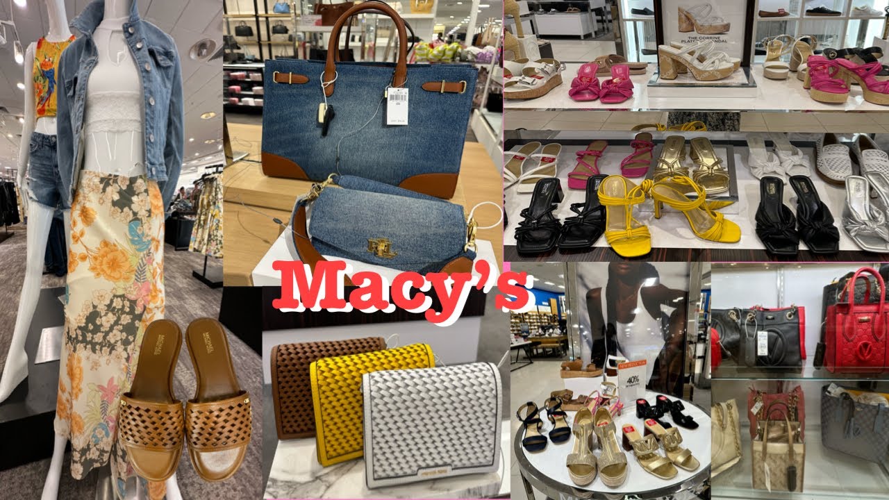 MACY’S 🌞SUMMER SALE! HANDBAGS and SANDALS @AngieHart67  #michaelkors  #stevemadden