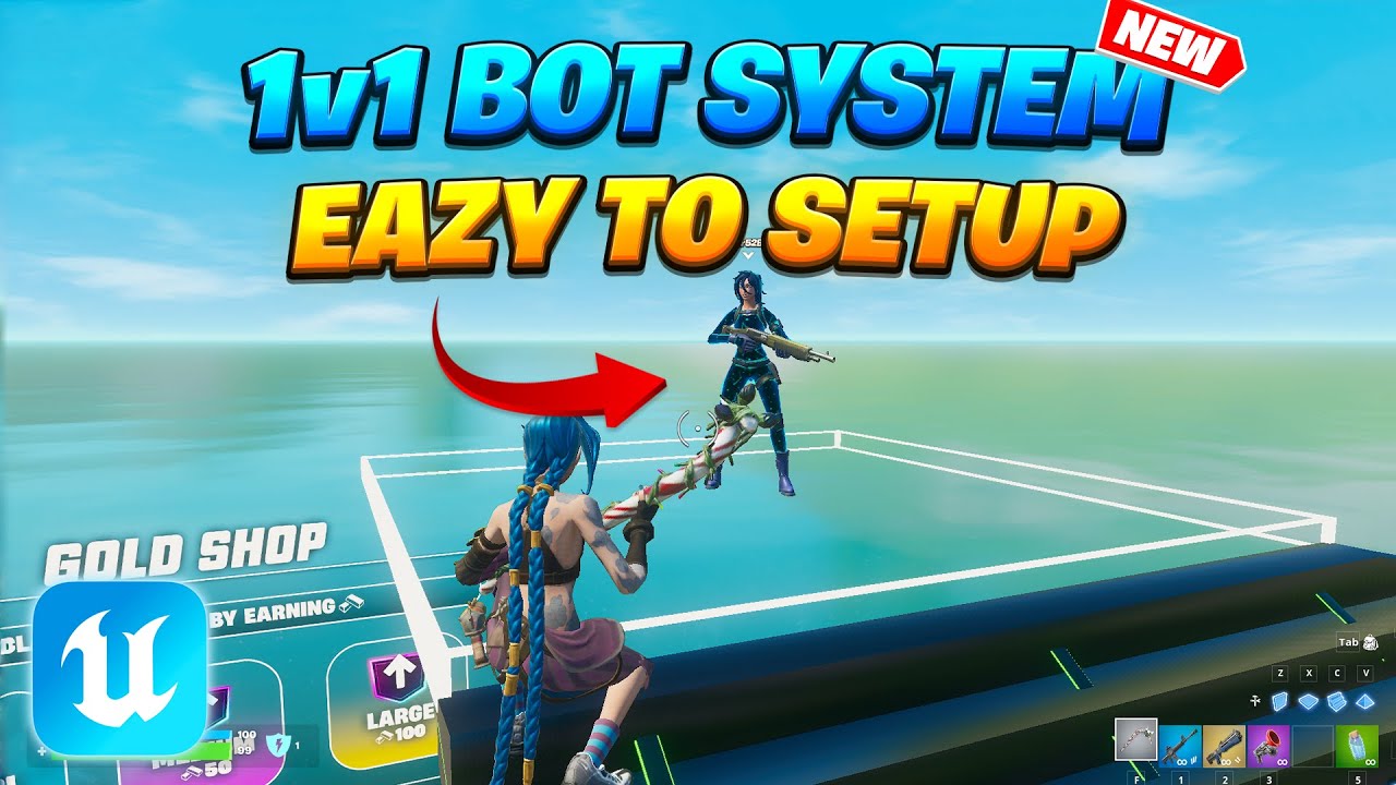 How to Make a 1v1 Bot System in UEFN | Step-by-Step Tutorial