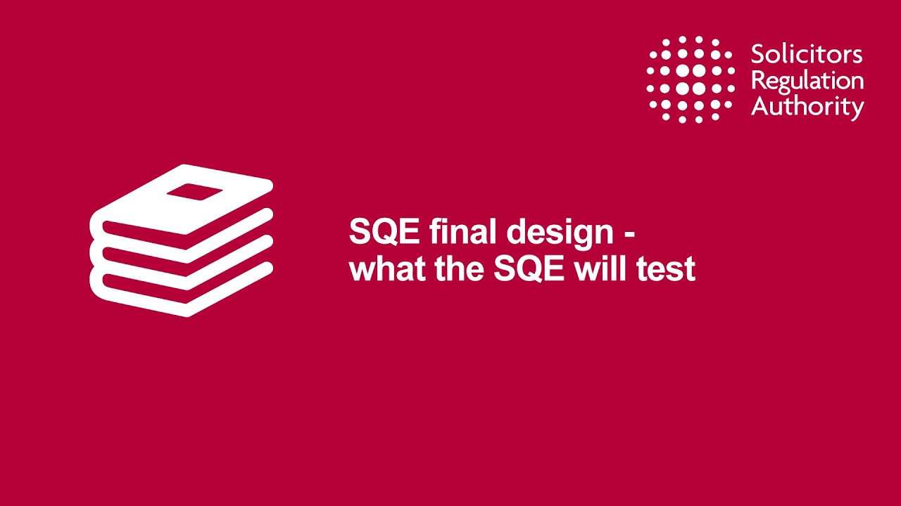 SQE final design - what the SQE will test