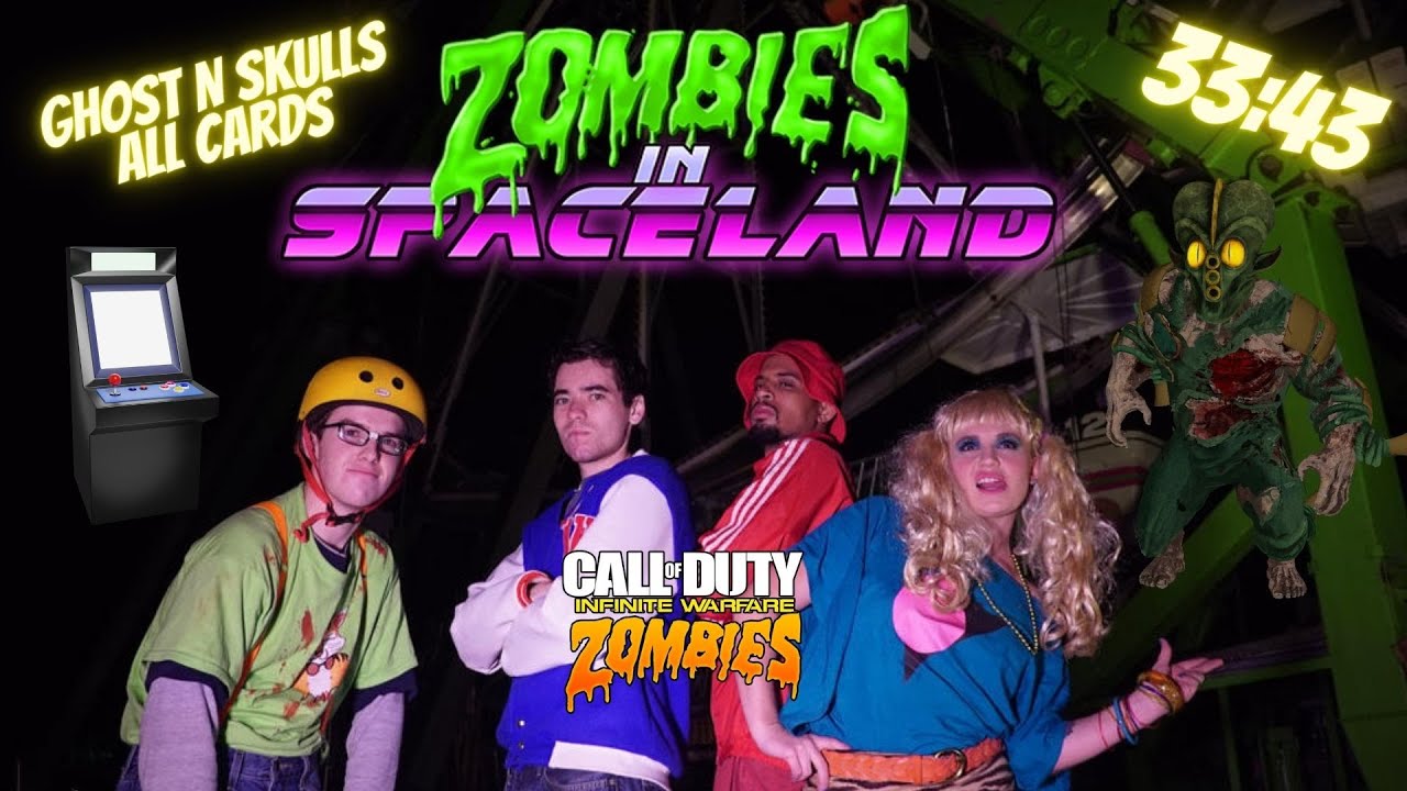 (WR) Spaceland / Ghost N Skulls Speedrun / (All Cards) in 
