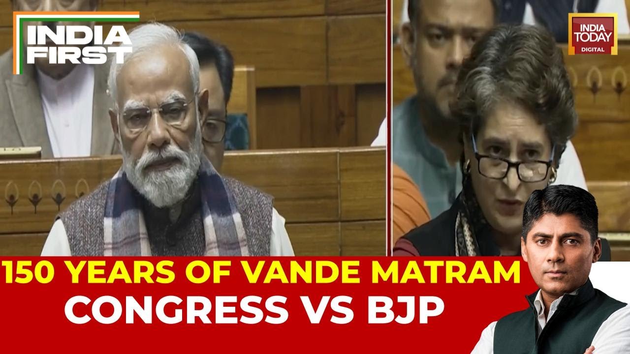 Political Face-off Erupts Over 150th Anniversary of Vande Mataram in Parliament