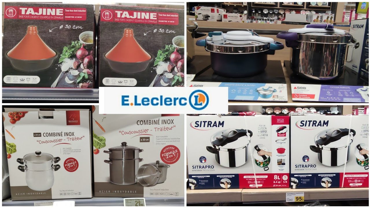 CUISINE | POÊLE | CASSEROLE | COCOTTE MINUTE | NOUVEAUTÉ ARRIVAGE LECLERC