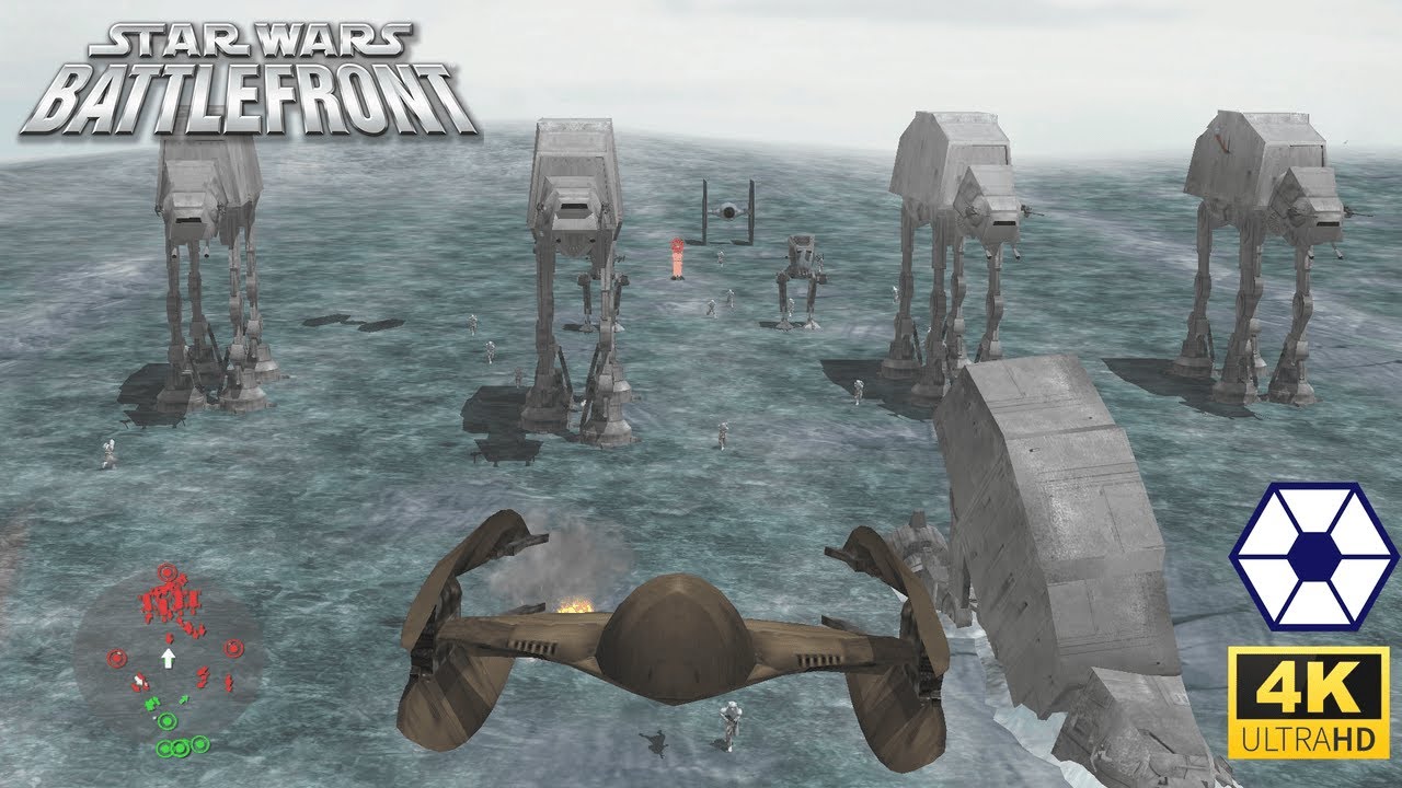 Star Wars Battlefront (2004) expanded edition - separatist alliance vs Empire - Rhen var icefield