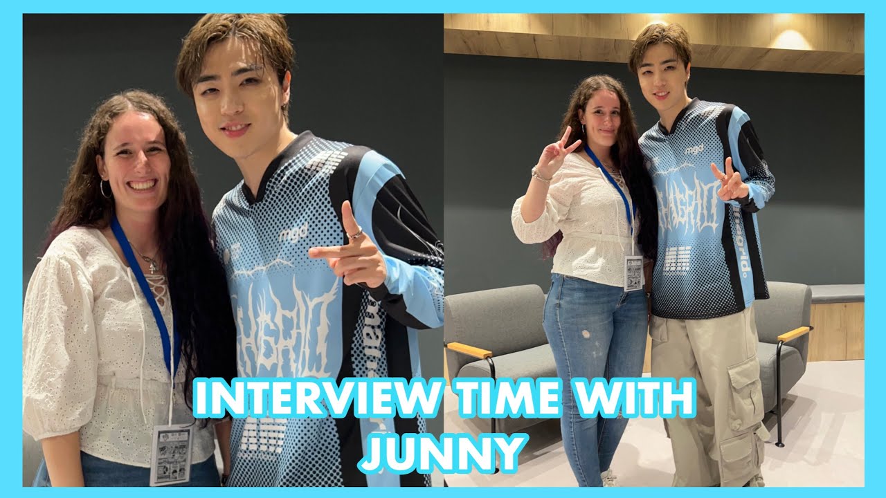 INTERVIEW TIME WITH JUNNY (주니) IN BARCELONA | Inma Exma