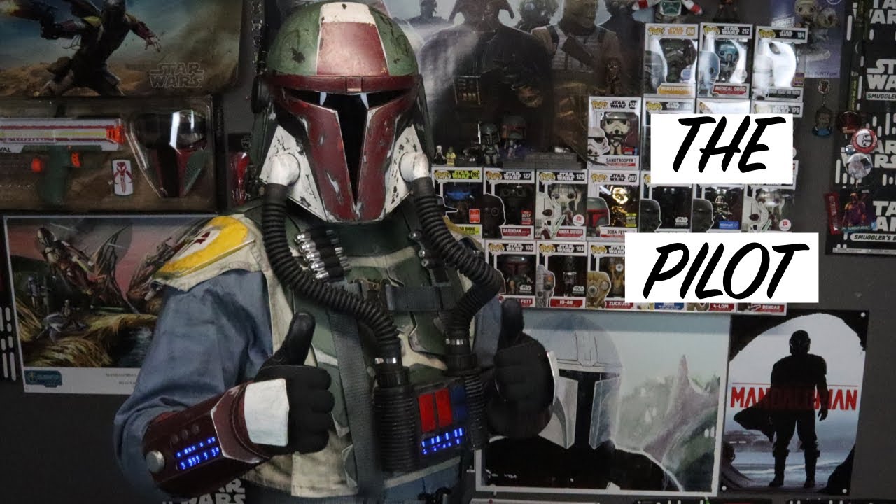 MY MANDALORIAN PILOT COSPLAY