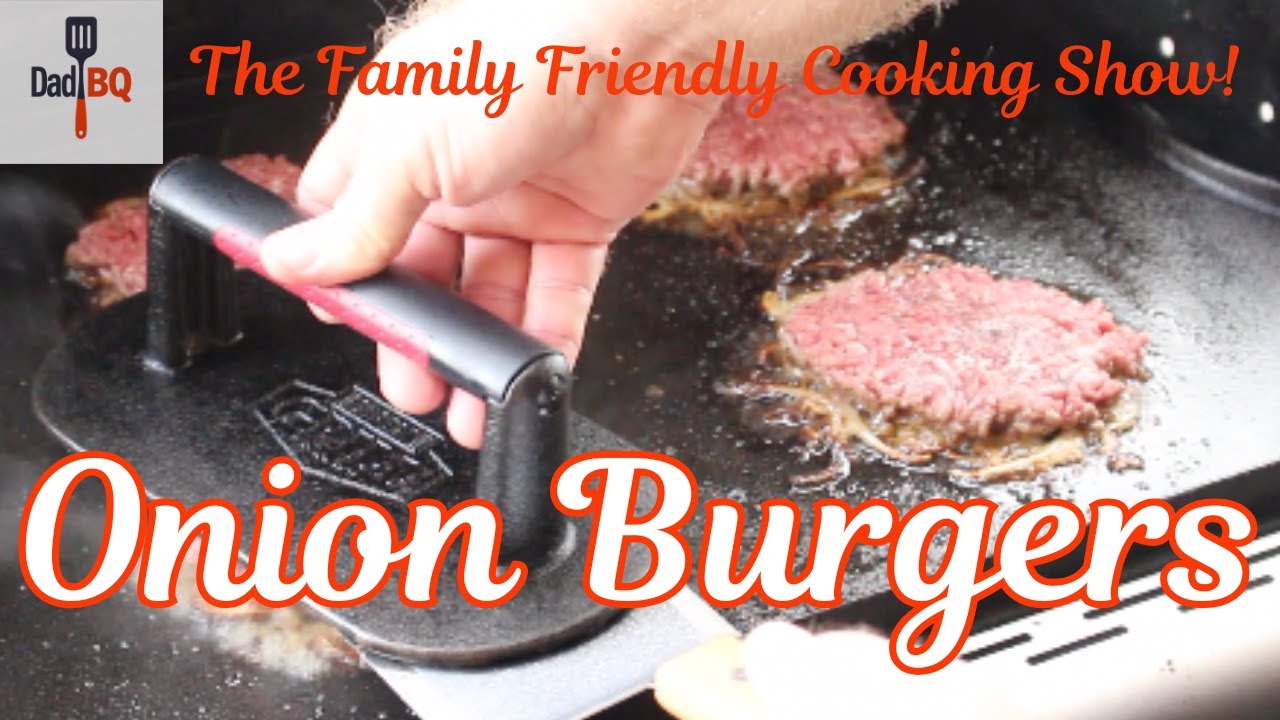 Onion Burgers | Old School Griddle Burger