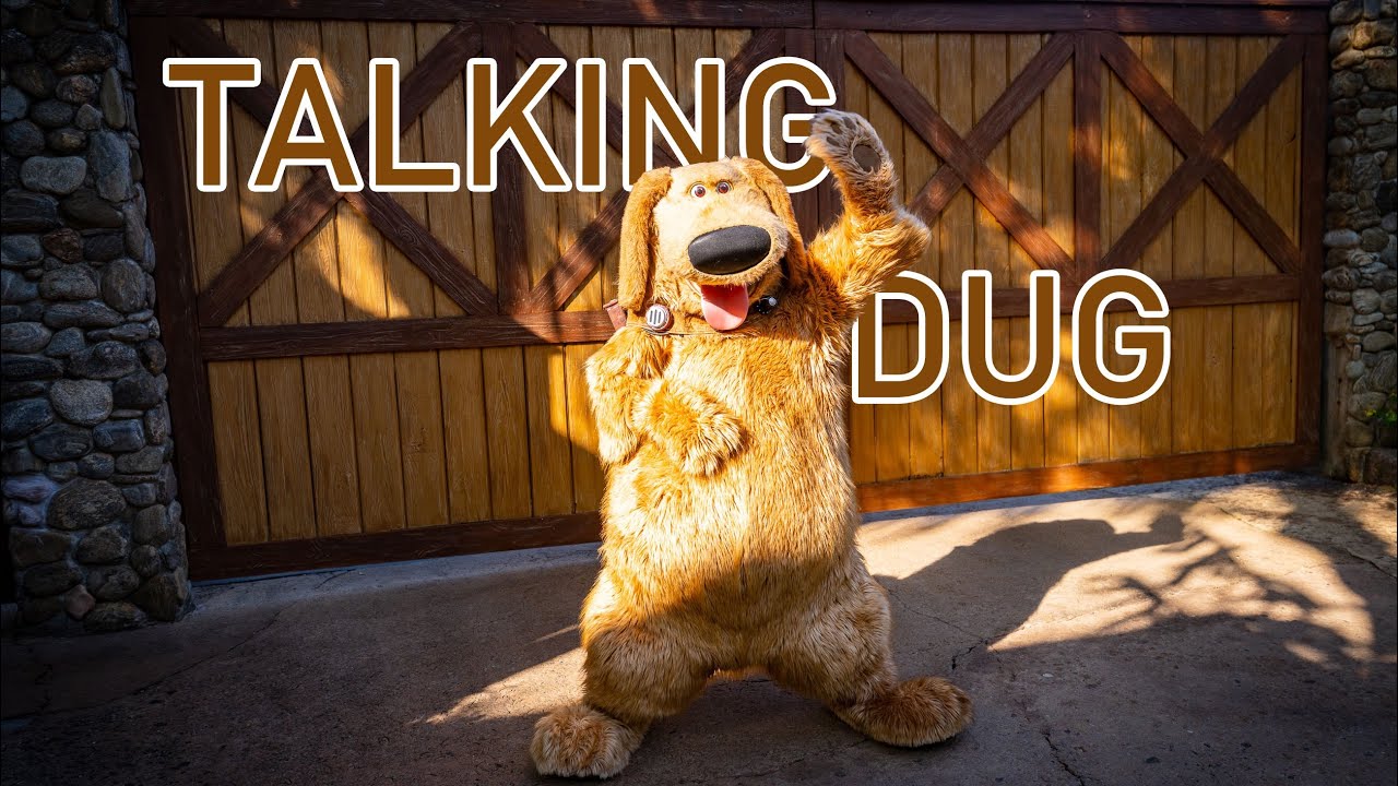 Talking Dug at Disney's Animal Kingdom