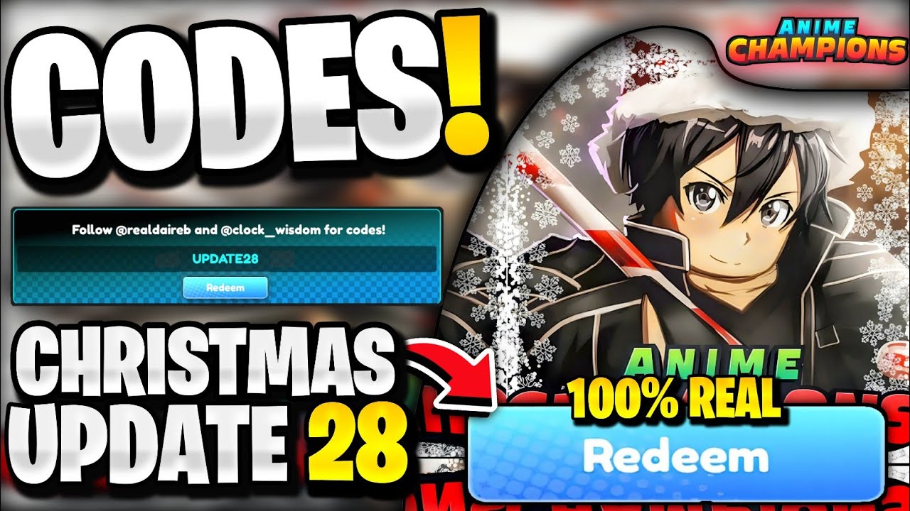 🔥*NEW* All Working UPDATE 28 CODES For Anime Champions Simulator! Anime Champions Simulator Codes