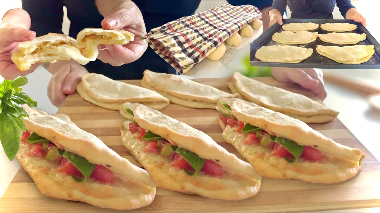 МГНОВЕННАЯ ПИЦЦА КОШЕЛЬКА готова за 5 минут ХРУСТЯЩАЯ ЛЕГКО и БЫСТРО 🍕Tutti a tavola